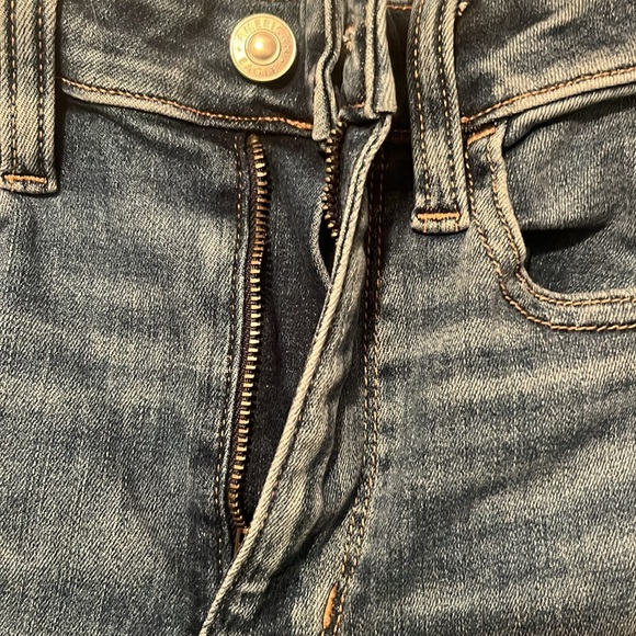 Blue long jeans | American Eagle | Lightly used | Size 4 | - Picture 3 of 7